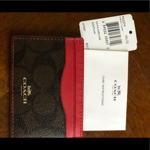 Coach Card Case